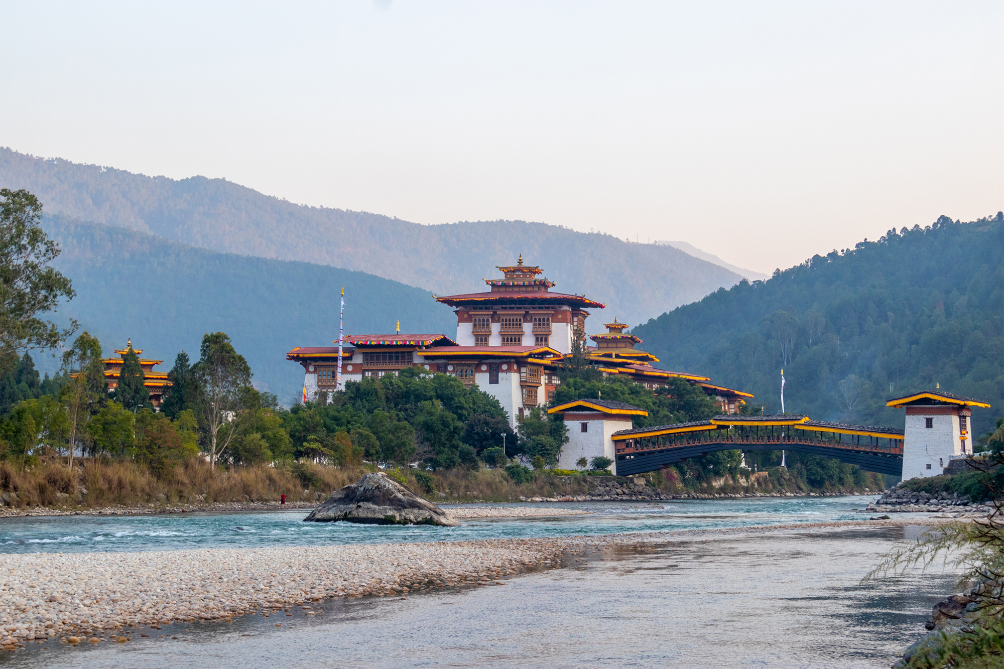 Punakha Dzong Bhupen Ghimiray