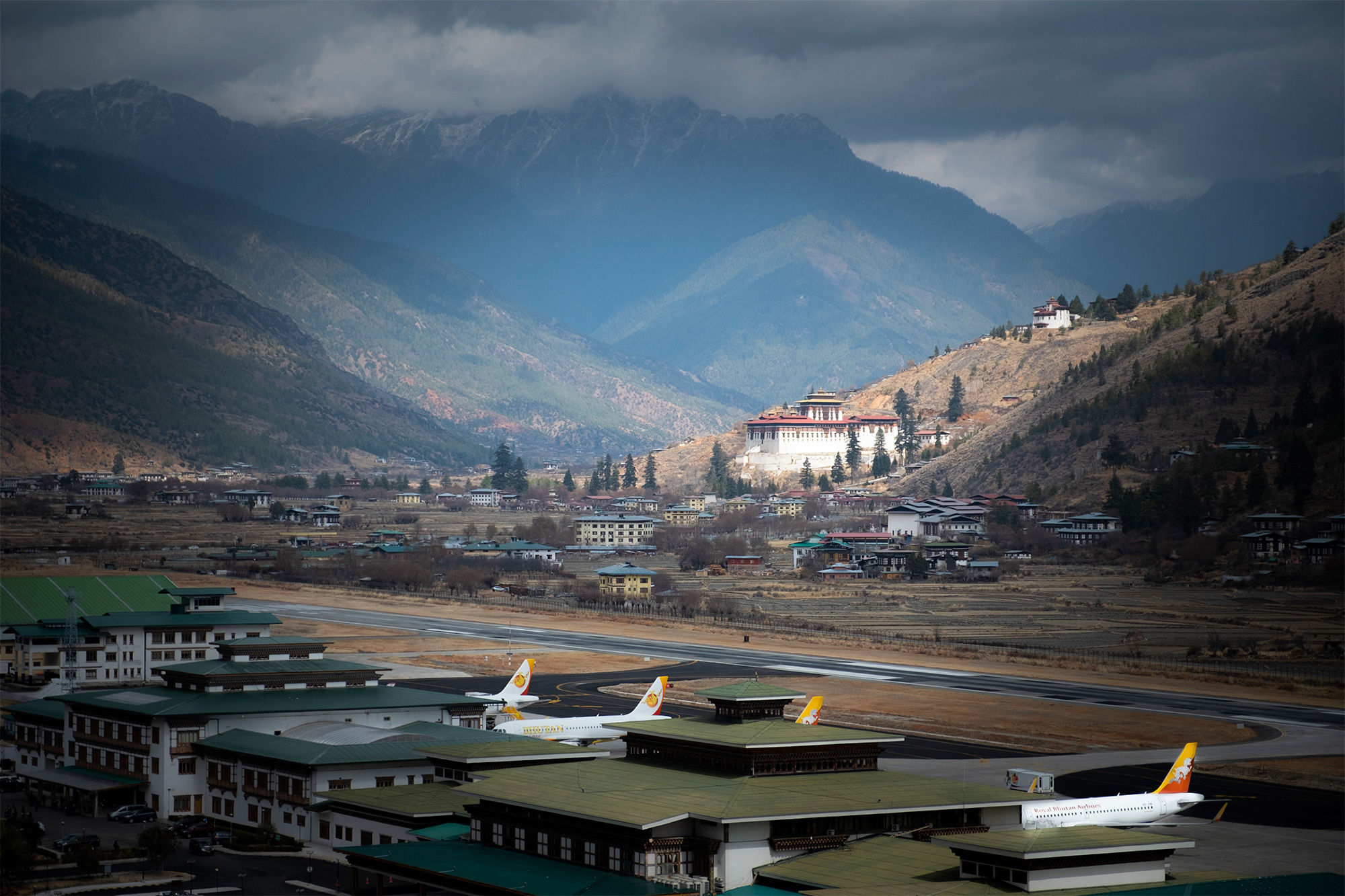 Paro Airport Sathya-Parthasarathi